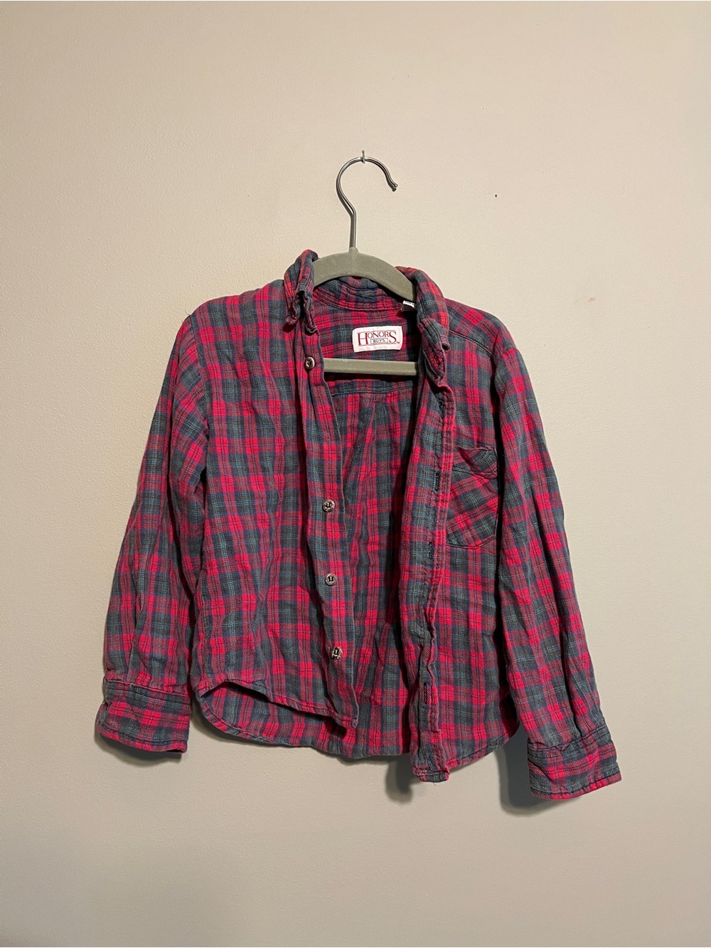 Vintage Honors Boys Toddler Flannel